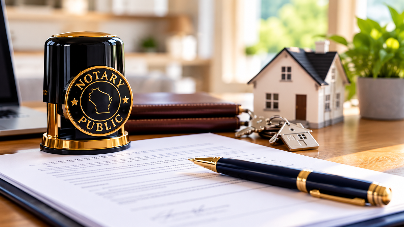 Professional notary services in Wisconsin